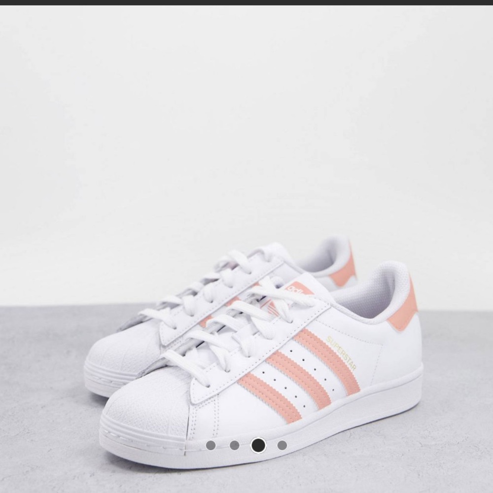 NEW!!Adidas superstars with tags on and with box.